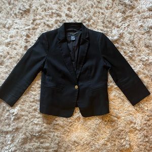 Ann Taylor black blazer in size 8 petite